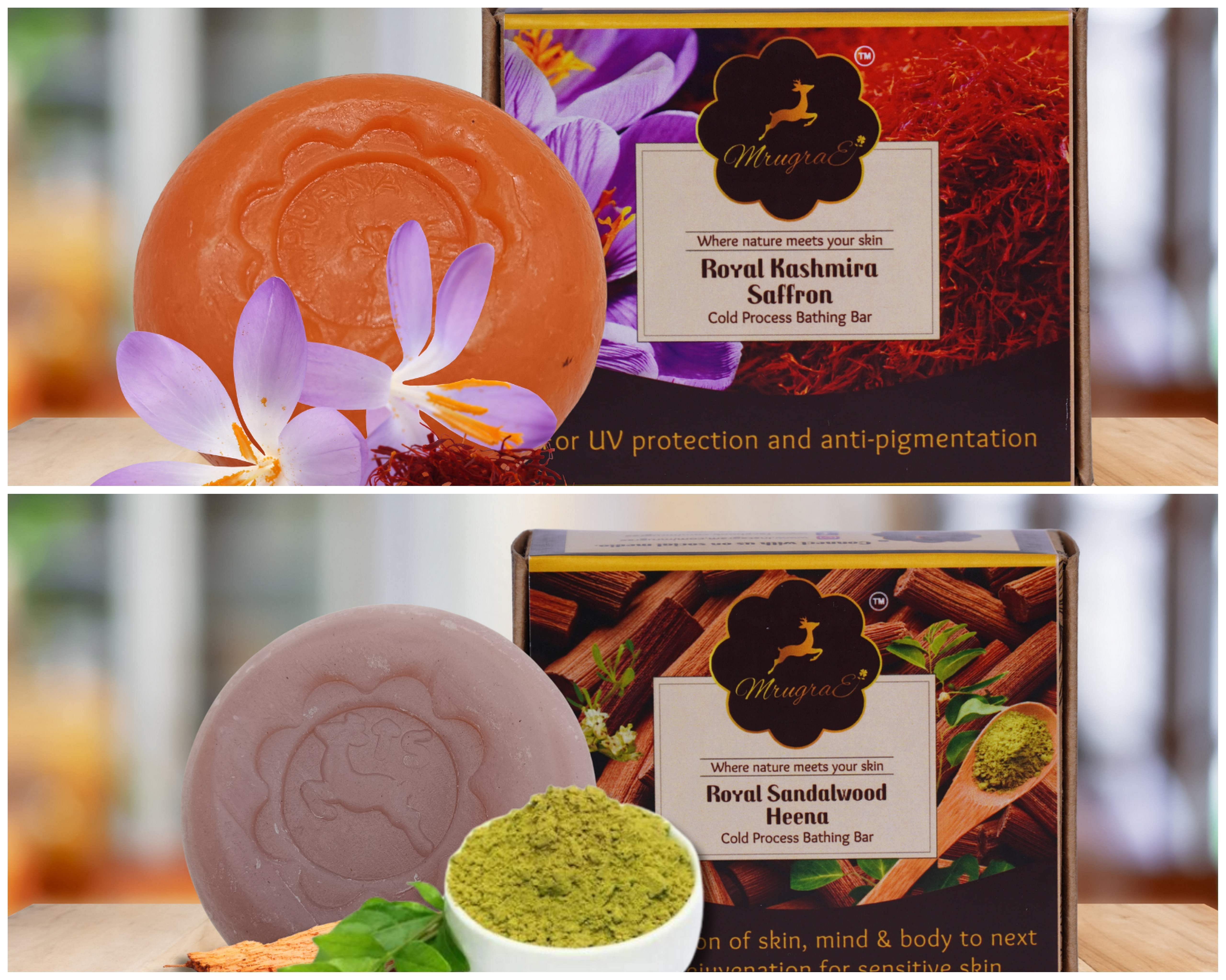 Royal Kashmira Saffron & Royal Sandalwood Heena