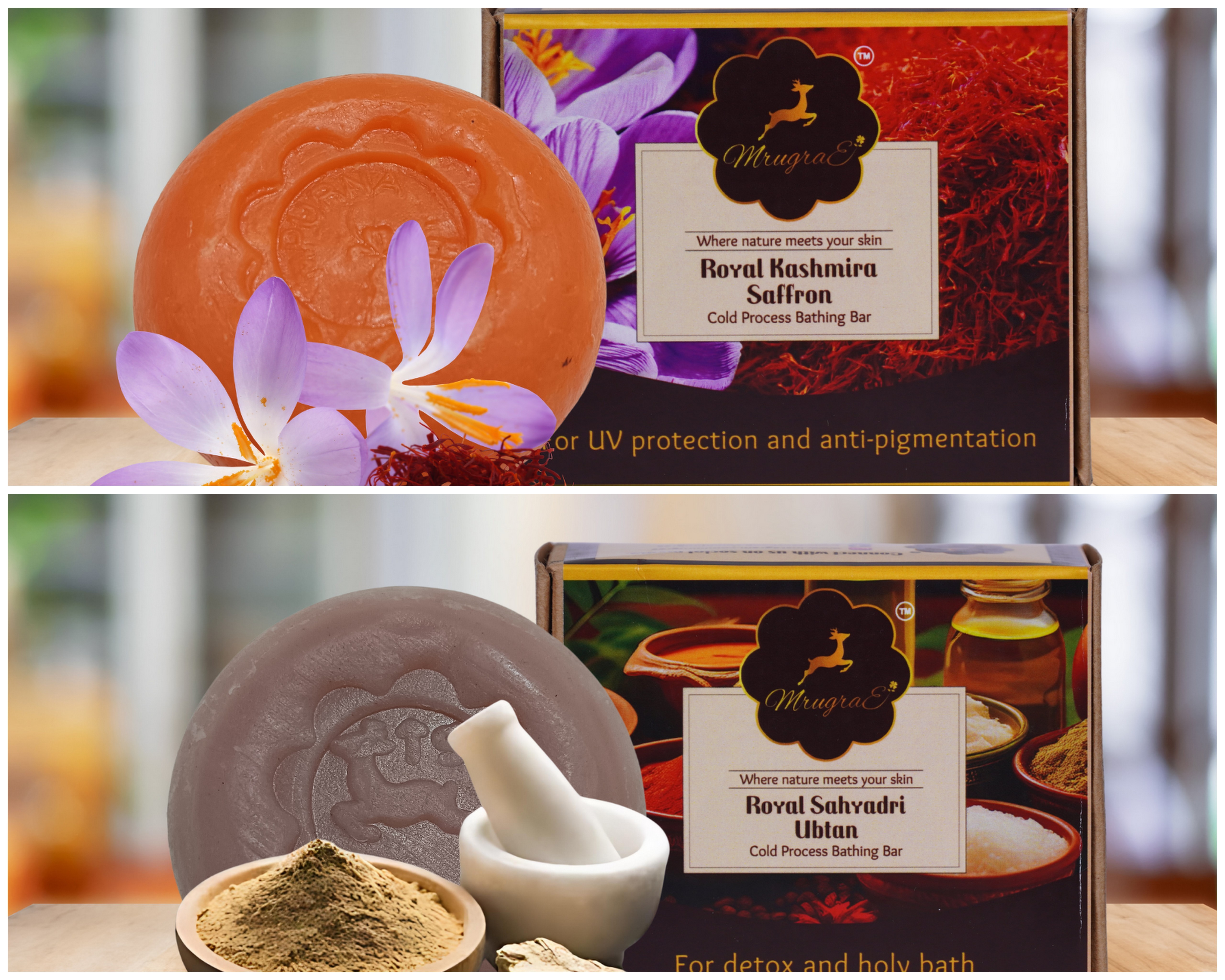 Royal Kashmira Saffron & Royal Sahyadri Ubtan